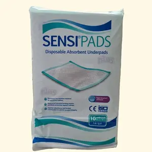 Sensi Underpad Berdaya Serap Tinggi Anti Robek Anti Slip Tahan Air - Isi 10