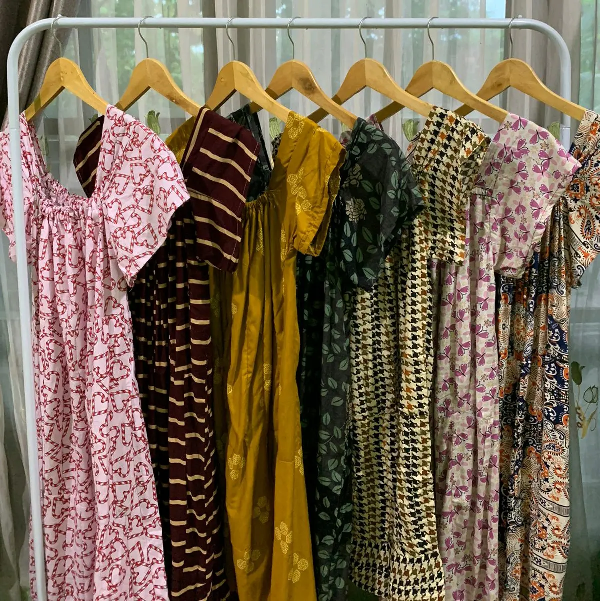 Daster Sambung full obras bahab rayon, daster sambung fuji, daster sambung yukensi, daster manohara Tidur