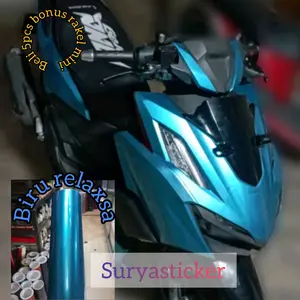 skotlet sticker motor biru relaxsa cendy