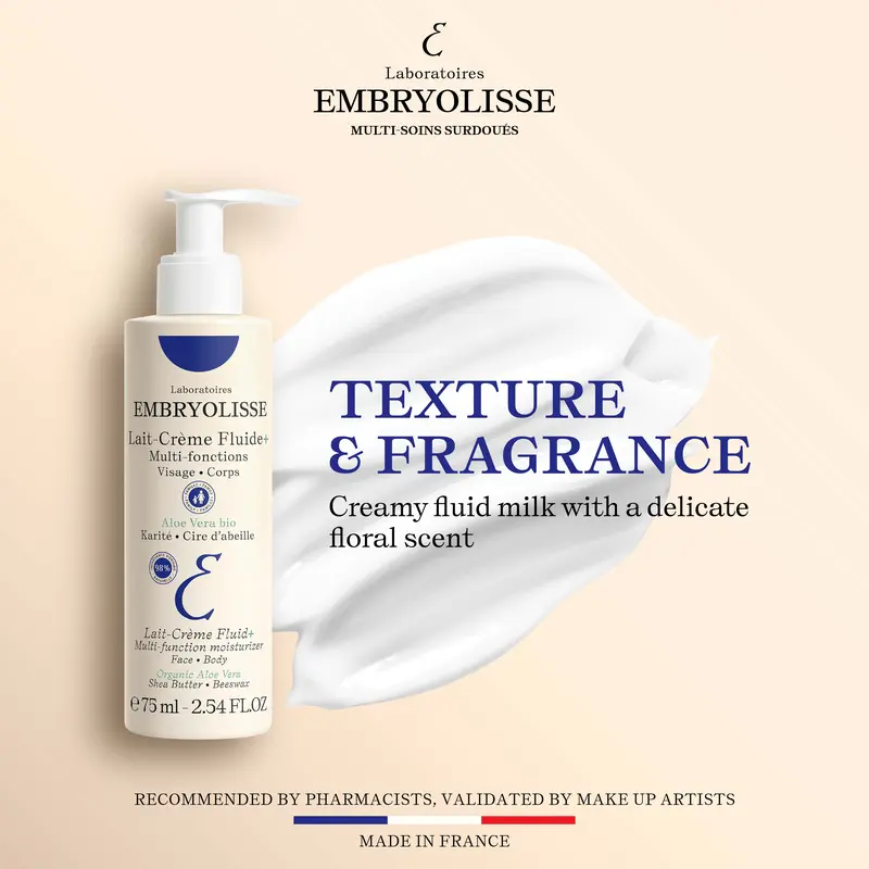Embryolisse  Lait-Creme Fluide+ 75ml 6 In 1 Pelembab Moisturizer Wajah 2