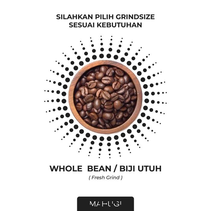 Gambar Mahugi Coffee Brazil Cerrado Espresso - Full Arabica -  Biji Kopi Arabika Single Origin - Biji/Beans, 200 Gram dari Mahugi Coffee Kab. Kuningan 5 Tokopedia