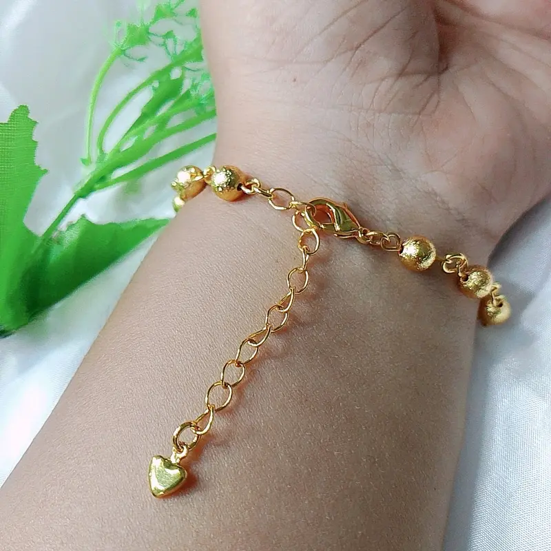 GELANG RANTAI MERICA LAPIS EMAS PERHIASAN LEBARAN 2
