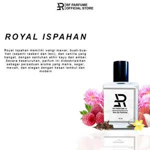 ROYAL ISPAHAN - Parfume WANITA Wangi Segar Lembut Dan Mewah Tahan Lama Inspired Parfum 50ml By RF PARFUME ID