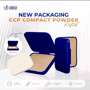 INEZ COMPACT POWDER REFFIL With UV Protection / Bedak Compact/ Bedak wajah ringan