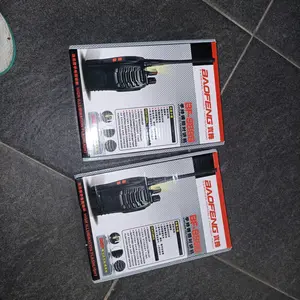 Walkie Talkie HD BF-888S Jarak Jauh 5-10km(Max) HT Wlan UHF 2 Units Handy Talky Waterproof Portable With Charger Antena Led handy talky