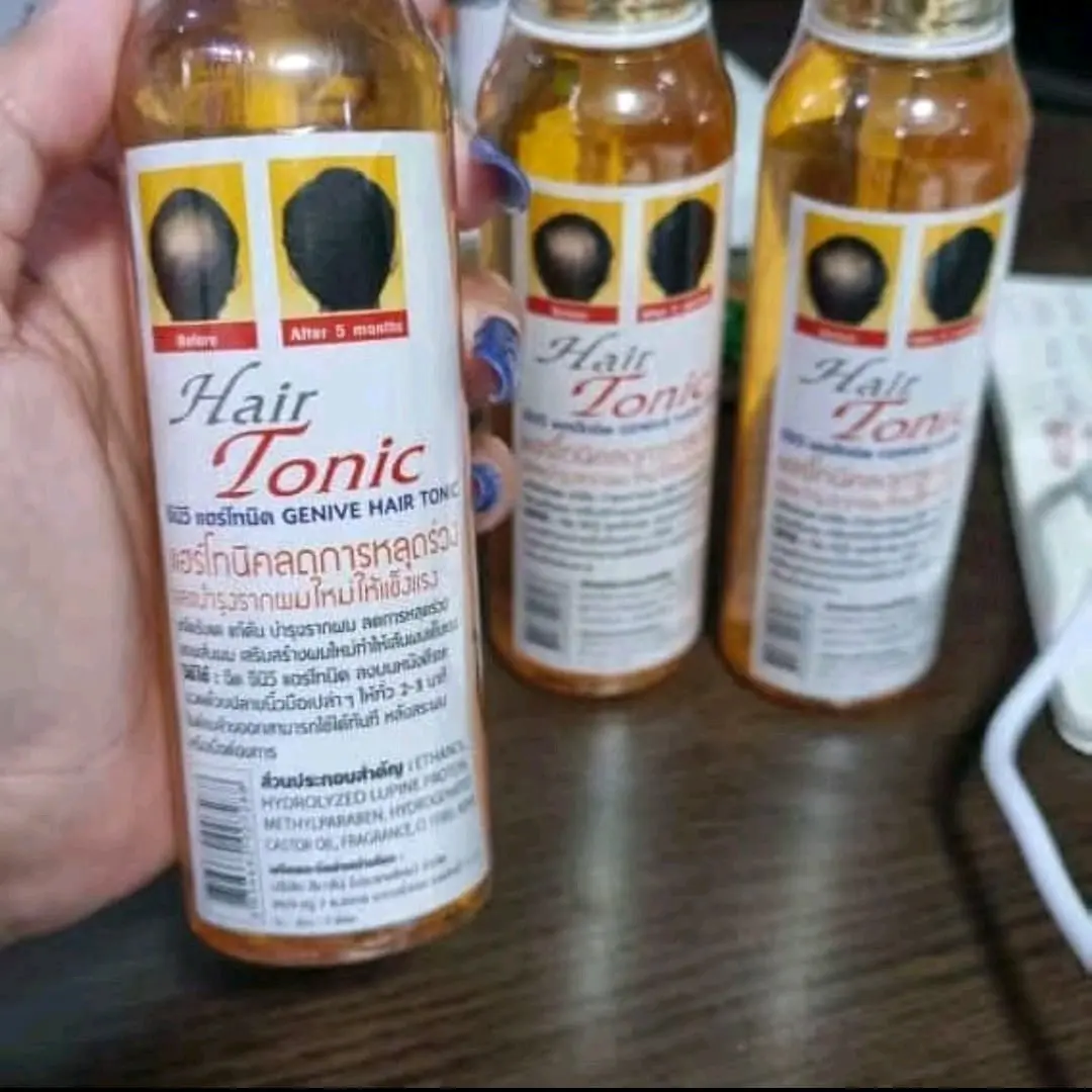 GENIVIE HAIR TONIC 120ML-PERAWATAN RAMBUT RONTOK & KEBOTAKAN ORIGINAL THAILAND