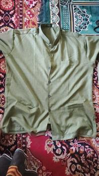 Product Review of Lembut Baju koko madinah Alfa reyhan / taqwa katun madinah / kerah sanghai / baju koko habib Polos Dewasa Muslim Mewah Pria from I**S 1