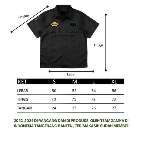 Product Introduction of Kemeja workshirt engineering seris lengan pendek - Kemeja outdoor pria distro Bordir 0