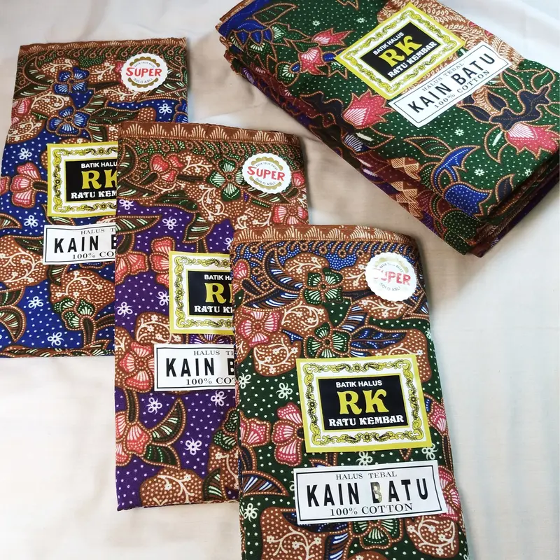 PAKET 2&4 PCS KAIN JARIK PANJANG MURAH  KAIN SAMPING KEBAT PANJANG / KAIN JARIK / KAIN PANJANG BAHAN KATUN BISA NYERAP AIR Aksesoris Batik 7