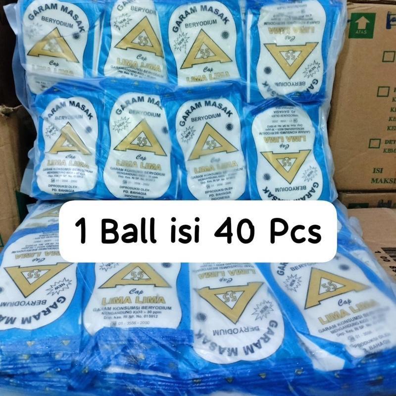 Paket 10 garam halus beryodium/halal/cod 6
