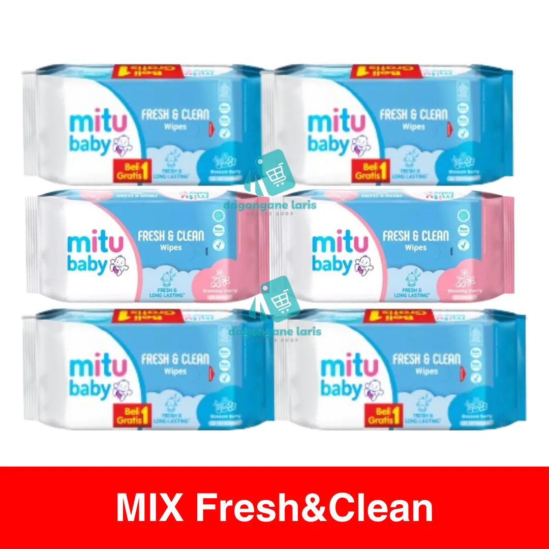 MIX Fresh&Clean 3pack/6pcs