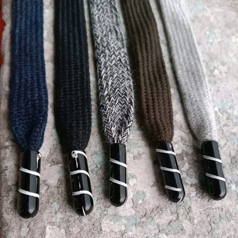 Tali Hoodie Pipih 1,2cm ujung ukir
