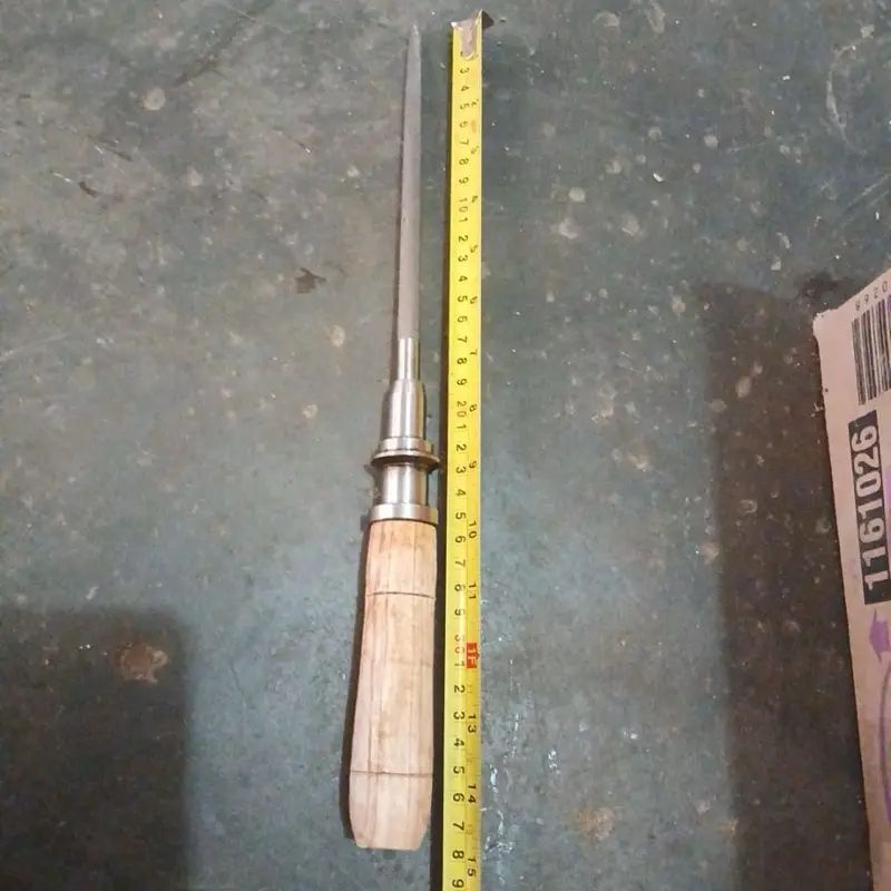 Stik asah kristal mengasah dengan cepet,mudah& lagak perlu pakai air Knife Baja 2