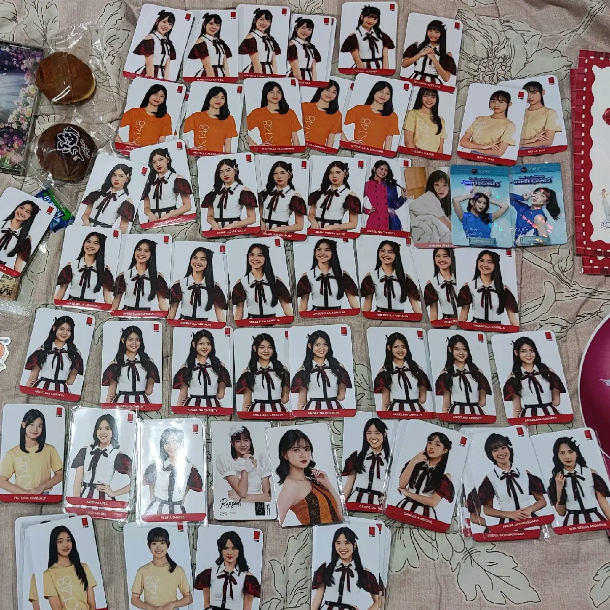PC Photocard Spring Has Come JKT48 Freya Marsha Christy Greesel
