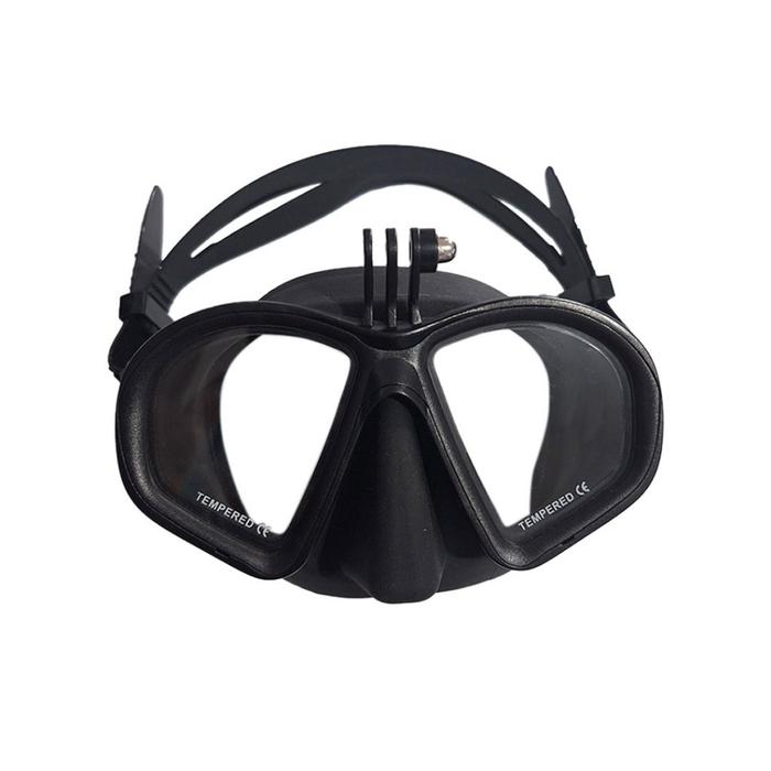 Gambar Mask Spearfishing w/ mount camera action zeepro (optical lens) (BDS) dari Bali Scuba Dive Shop Kota Denpasar Tokopedia