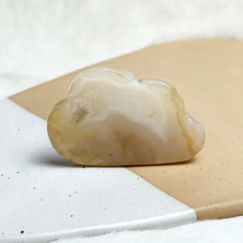 LittleHippyRock Flower Agate Cloud