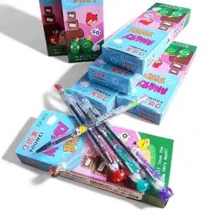 Pulpen/bulpen/ballpoint/pena Gel Ink 0.5 Angry birds isi 12pcs/1 lusin GP 651