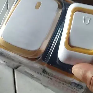 COD Bel Pintu Rumah Wireless Door Bell Tanpa Kabel - AC Listrik 1 Tombol 38 Nada Bunyi Mudah Dipasang Jarak 300m2