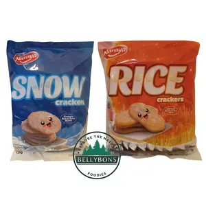Naraya Richy Snow Rice Cheese Corn Crackers Kreker Beras
