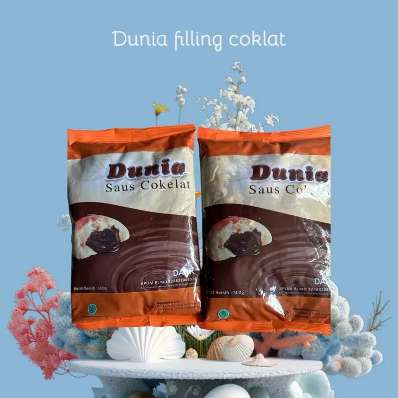 Dunia saus coklat filling isian roti 500gr