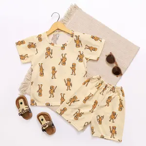 IRU KIDS - Setelan Anak Printing Cowok dan Cewek Unisex