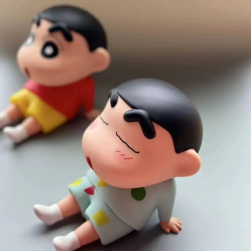 Mainan Tempat ponsel yang dapat dilepas Crayon Shin-chan Mainan anak-anak yang lucu Ornamen buatan tangan 4