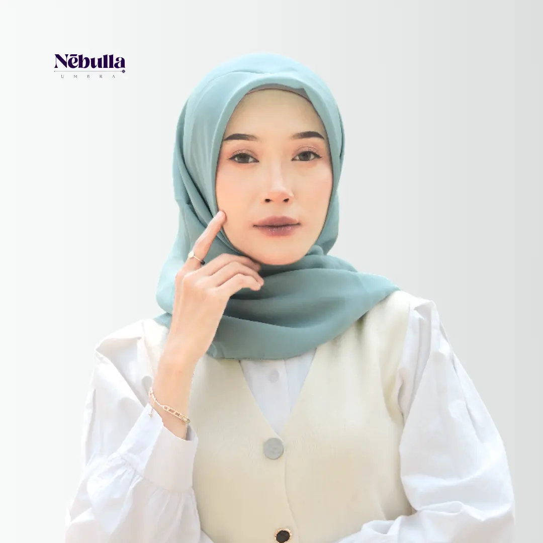 BUY 1 GET 1 Nebulla Umbra  Tosca Kerudung Plain Square Premium Polycotton