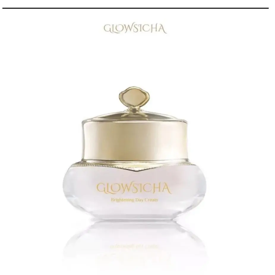 Glowsicha Brightening Day Cream Siang mencerahkan wajah Perawatan Pencerah Pelembab Lightening