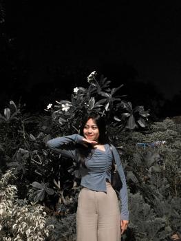 Product Review of Hana Fashion - Summer Top/Crop Top Long Sleeve Wanita/ Kaos Panjang Kerut - TS611 Atasan Basic from I**y 1