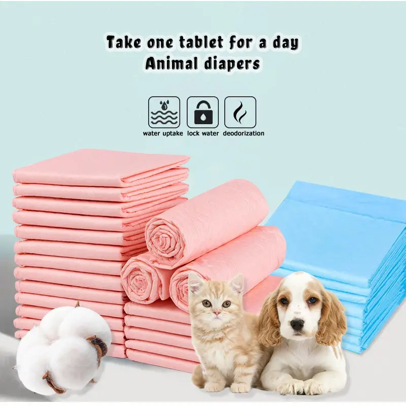 Pad Pipis Kucing Anjing Popok Sekali Pakai Alas Pipis Pee Poop Alas Kucing Underpad