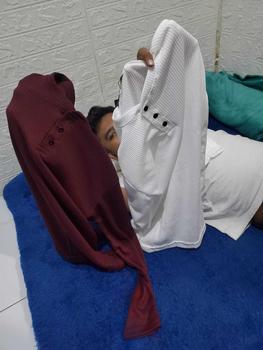 Product Review of KAUS KANCING WAFFLE LENGAN PANJANG PRIA MODEREN TERBARU Baju Hitam from b**h f**n 0** 2