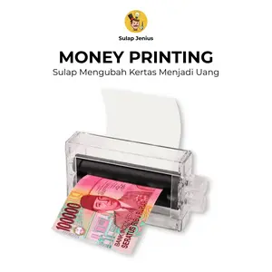 Alat Sulap Money Printing Sulap mencetak uang Alat Sulap Anak Anak Prank