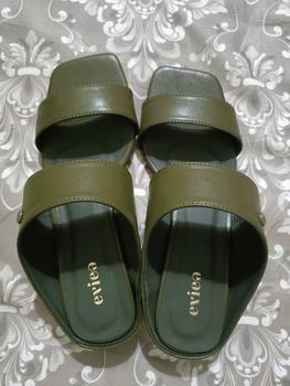 Product Review of EV S/S Low Heels Sandals / Kasut U 402-00699 / Kasut Perempuan UWalk from Y**i 1