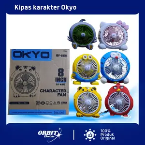 KIPAS KARAKTER OKYO/ MINNION, DORAEMON, HELLO KITTY, MACAN, ANGGRY BIRD, BHINBIN