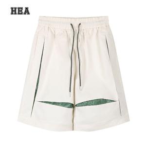 กางเกงขาสั้นสไตล์ฟังก์ชั่น, เทรนด์สตรีท, การออกแบบคอนทราสต์, HEA, เส้นใยโพลีเอสเตอร์ 100%, Unisex, ขนาดบวกพอดี, สไตล์สตรีท, พื้นฐานในฤดูร้อน, ขายดีที่สุด, สั้นและหลวม, มาใหม่, เหมาะสำหรับกีฬา