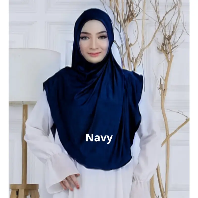 Mels Hijab - Instant Jiso Falerina (Jilbab Simple Non Pad) Kerudung Jersey Super Kekinian 8