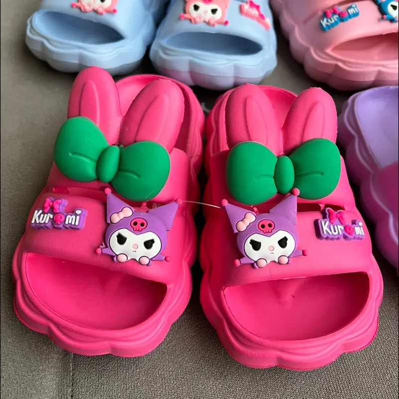 SANDAL SLOP ANAK COEWY KUROMI KELINCI CEWEK PEREMPUAN 6
