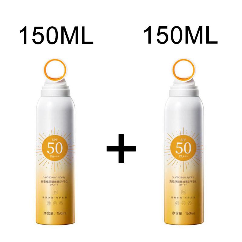 Xịt chống nắng 360 độ SPF50+ Skincare Sunscreen kem chống nắng cho da mặt không chứa paraben