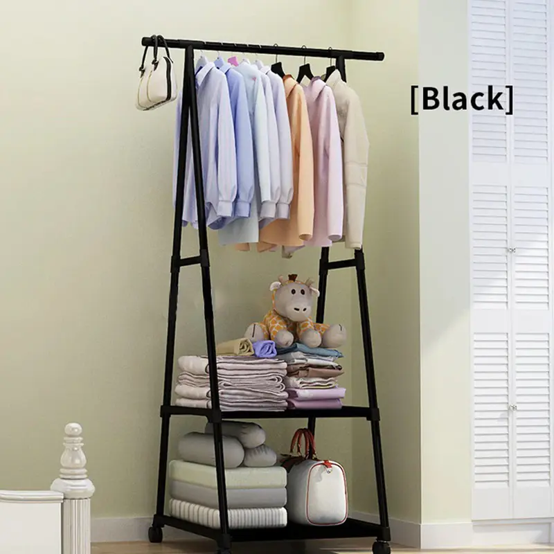COD LACOOK Rak Baju Model Segitiga / Rak Triangle Dengan Roda 0