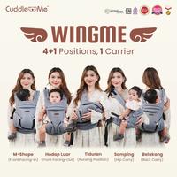 Gambar CuddleMe Wingme Carrier Gendongan Depan Bayi 5 Posisi 0-2 Tahun - Grey dari Berry Baby Kota Bandung 2 Tokopedia