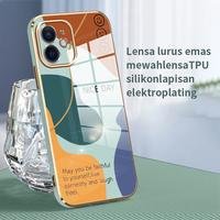 Gambar YWSBFID Casing Hp untuk Samsung Galaxy A24 4G A34 5G Case Pola Beruntung kasing Pelapisan Samping Lanyard Silikon Softcase Casing - Gaya1, Samsung A24 dari YWSBFID MALL Kab. Tangerang 5 Tokopedia