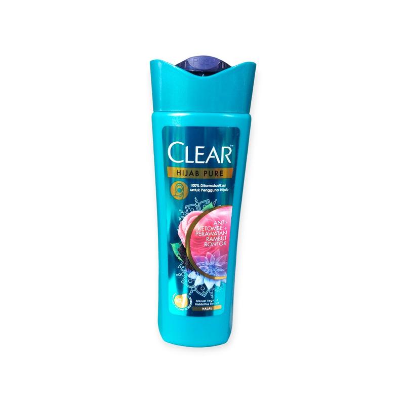 Clear Hijab Pure Anti Ketombe + Perawatan Rambut Rontok [160ml] - Shop ...