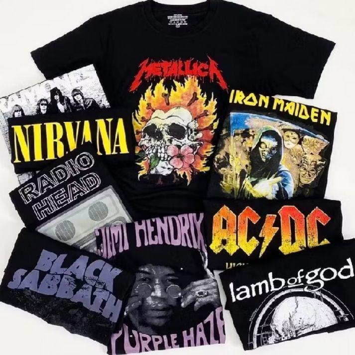Cuci Gudang) Kaos Pria 100rb Dapat 7 Pcs Trendyy / Kaos Distro Dewasa Terbaru Combed Kombinasi Keren 4
