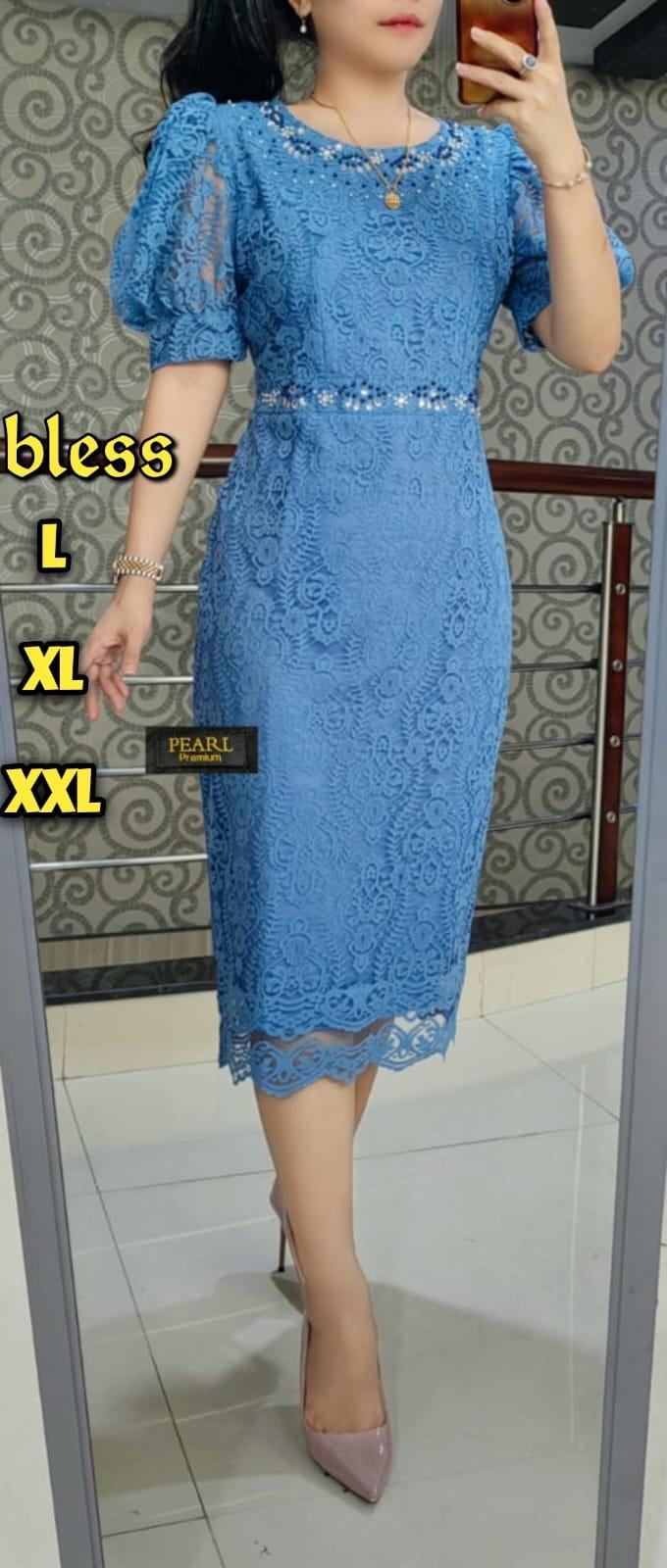 Product Introduction of Dres Brokat terbaru  Payet  Lapis puring 10