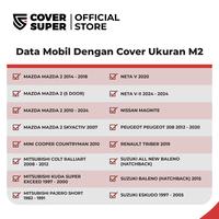 Gambar CoverSuper Xtreme RS Size M2 - Audi A1, Rocky, Sigra, Ford Ecosport, Jazz, Kia Rio, Mazda 2 Skyactive, Kuda, Neta V, Baleno, Calya, Kijang Super Short, Yaris, Heykers, VW T-Cross, Wuling Bingou - XT RS ABU M2 dari COVERSUPER INDONESIA_NEW Kab. Bantul 4 Tokopedia