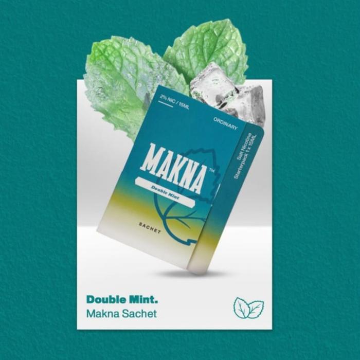 Jual Makna Double Mint Sachet Pack Salt Nic 6x15ML by Union Labs / Liquid Makna Sachet - Kab. Tangerang - Jakartavapers | Tokopedia