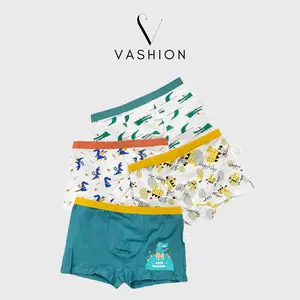 BX1312 Boxer Celana Pendek Anak-anak Unisex Celana dalam CD katun Motif Kartun Lucu Fashion