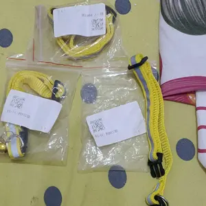 FOLOPETS Kalung Kucing Kalung Anjing Reflektif Dapat Disesuaikan Lonceng Aksesoris Hewan Peliharaan anjing & kucing sedang anjing & kucing merah mawar tas kucing bulu cat  toys  cats