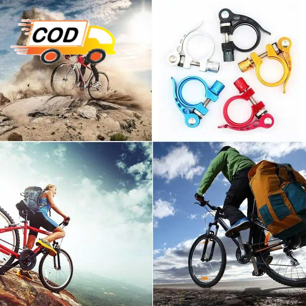 Kunci Sadel Sepeda Quick Release Clamp 34.9 mm Penjepit Tabung Kursi Universal