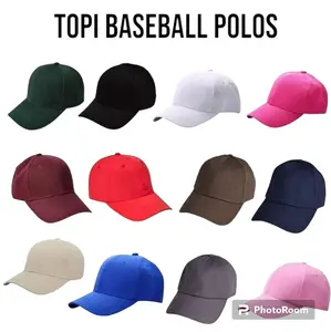 Topi Baseball Dewasa Polos